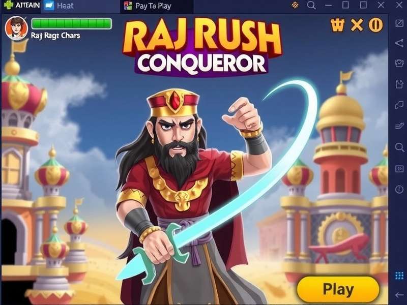 Raj Rush Conqueror gameplay