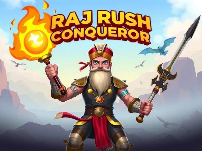 Raj Rush Conqueror game banner